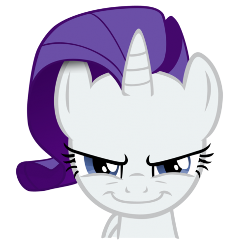 rarity__s_evil_grin_by_luckysmores-d5ci9l7