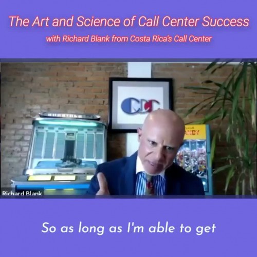 TELEMARKETING PODCAST  Richard Blank from Costa Rica's Call Center on the SCCS-Cutter Consulting Gro